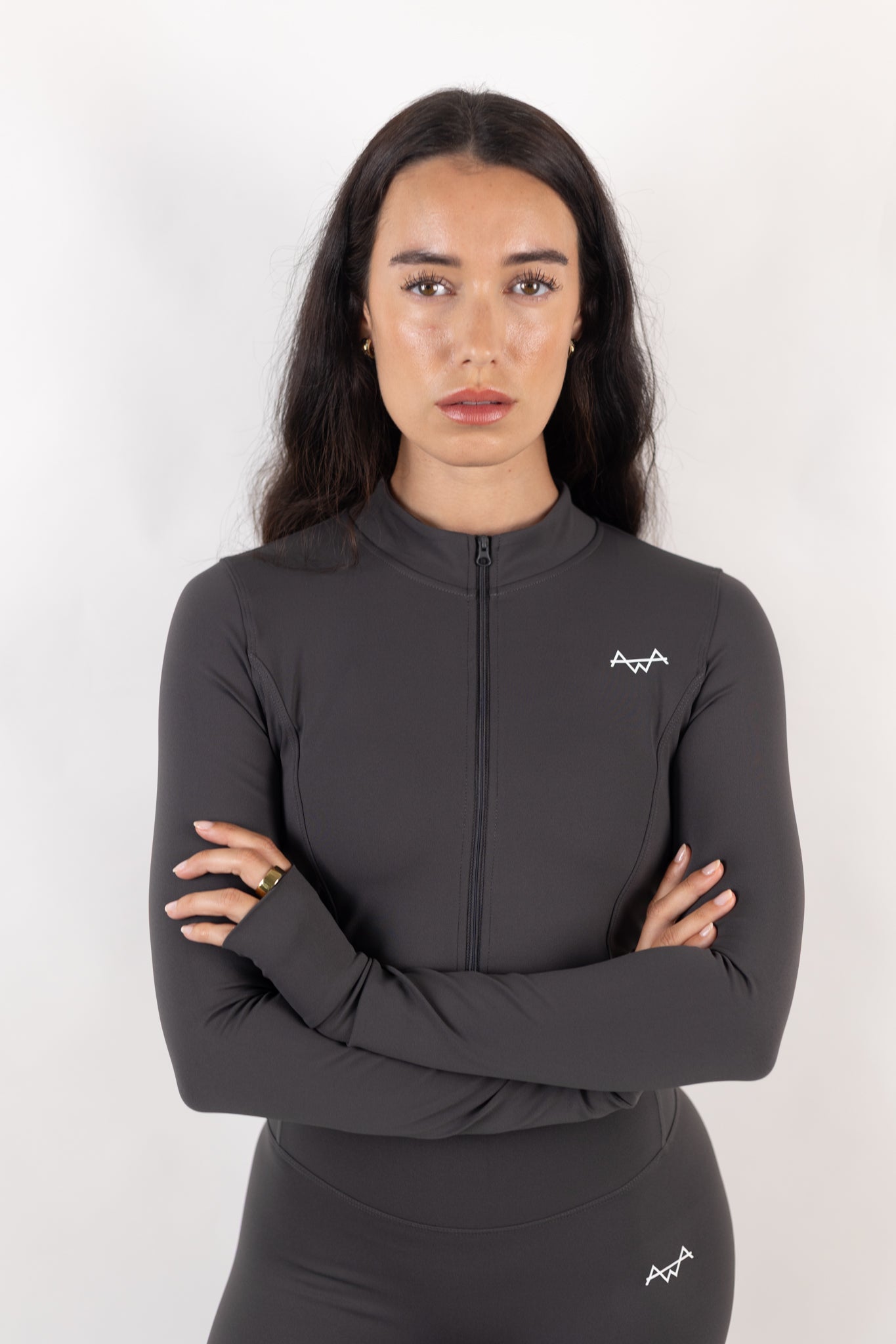 Sculpt Zip Top