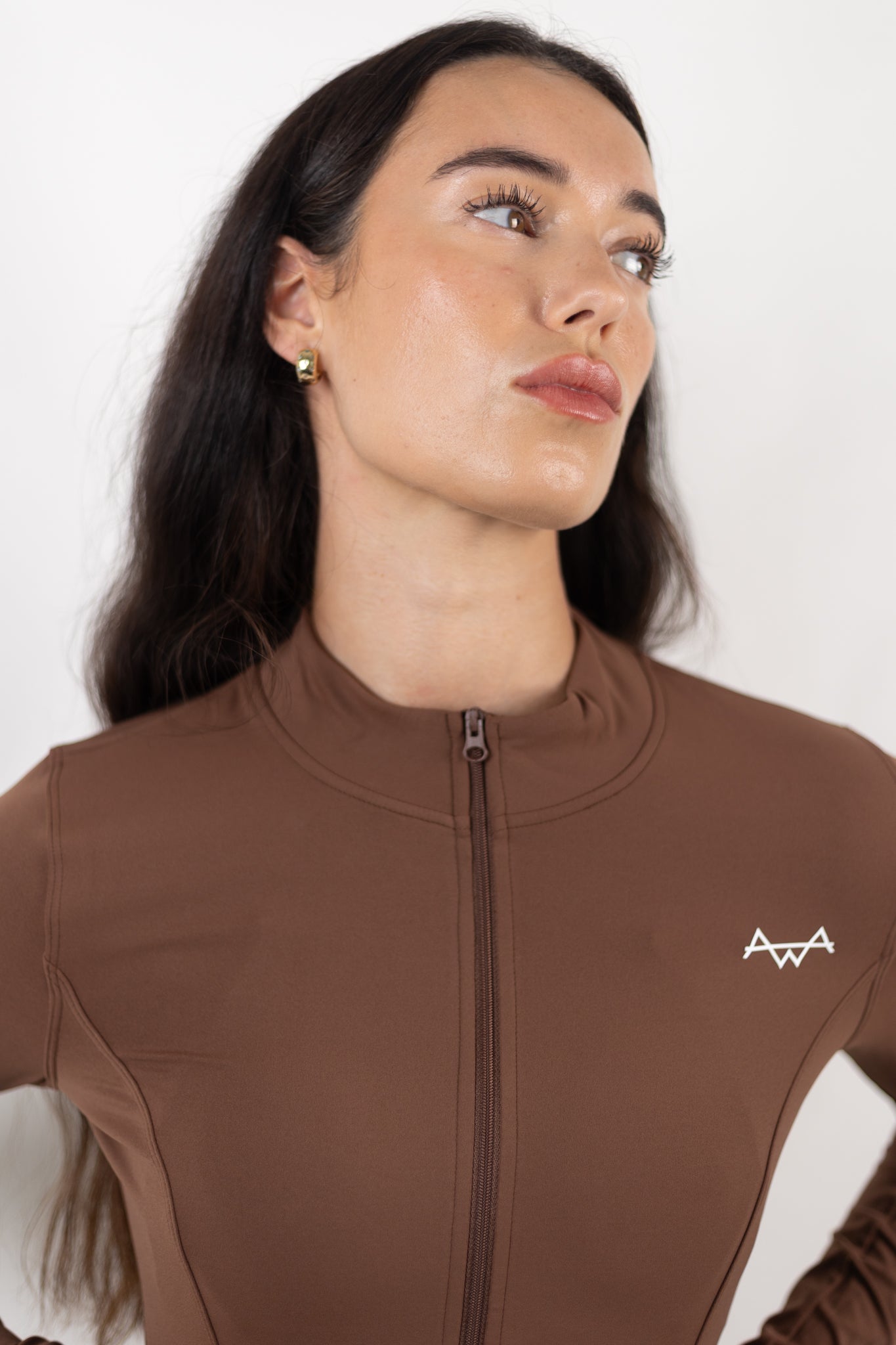 Sculpt Zip Top