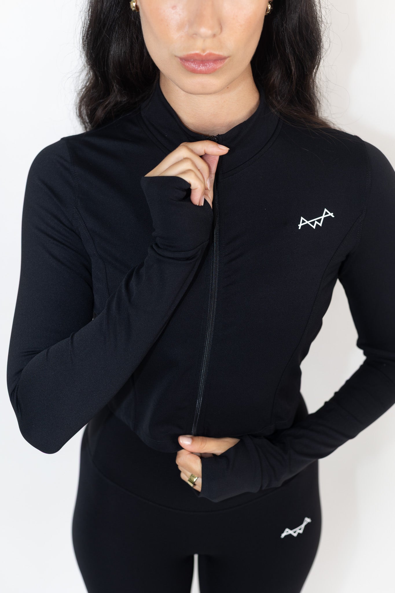 Sculpt Zip Top
