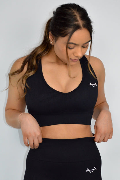 Ribbed Sports Bra