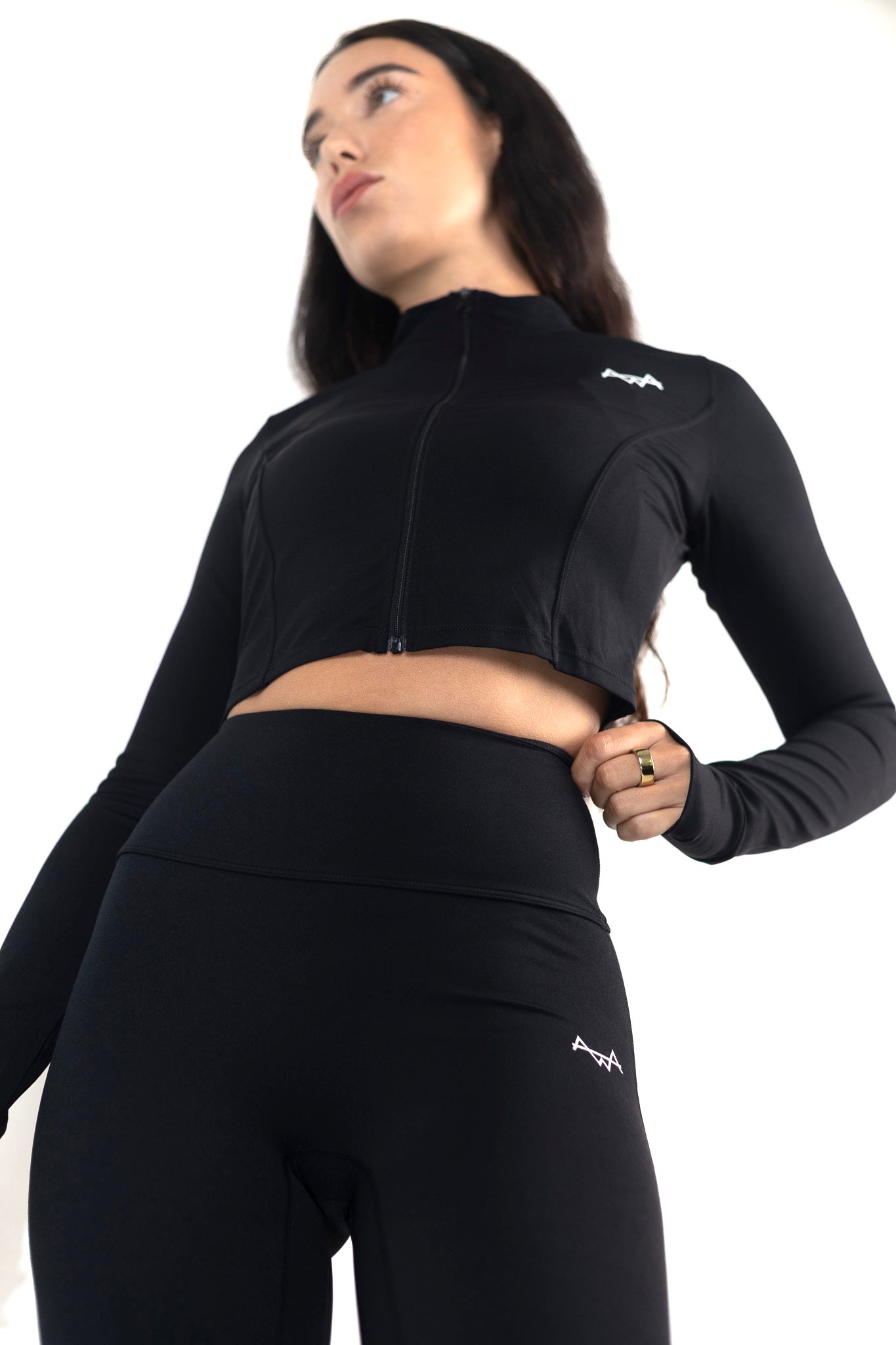Sculpt Zip Top