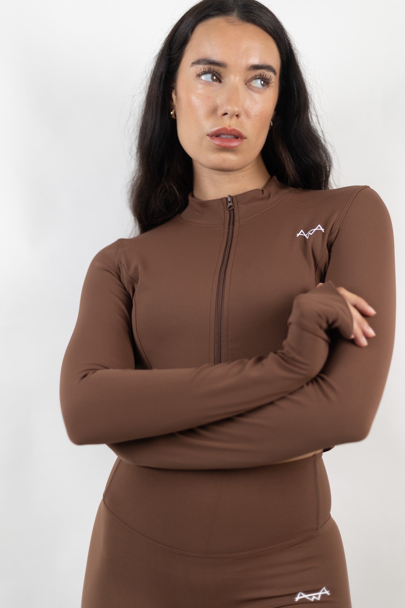 Sculpt Zip Top